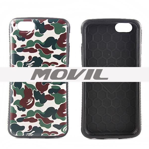 NP-2348 Colorido tpu funda para Apple iPhone 6-2